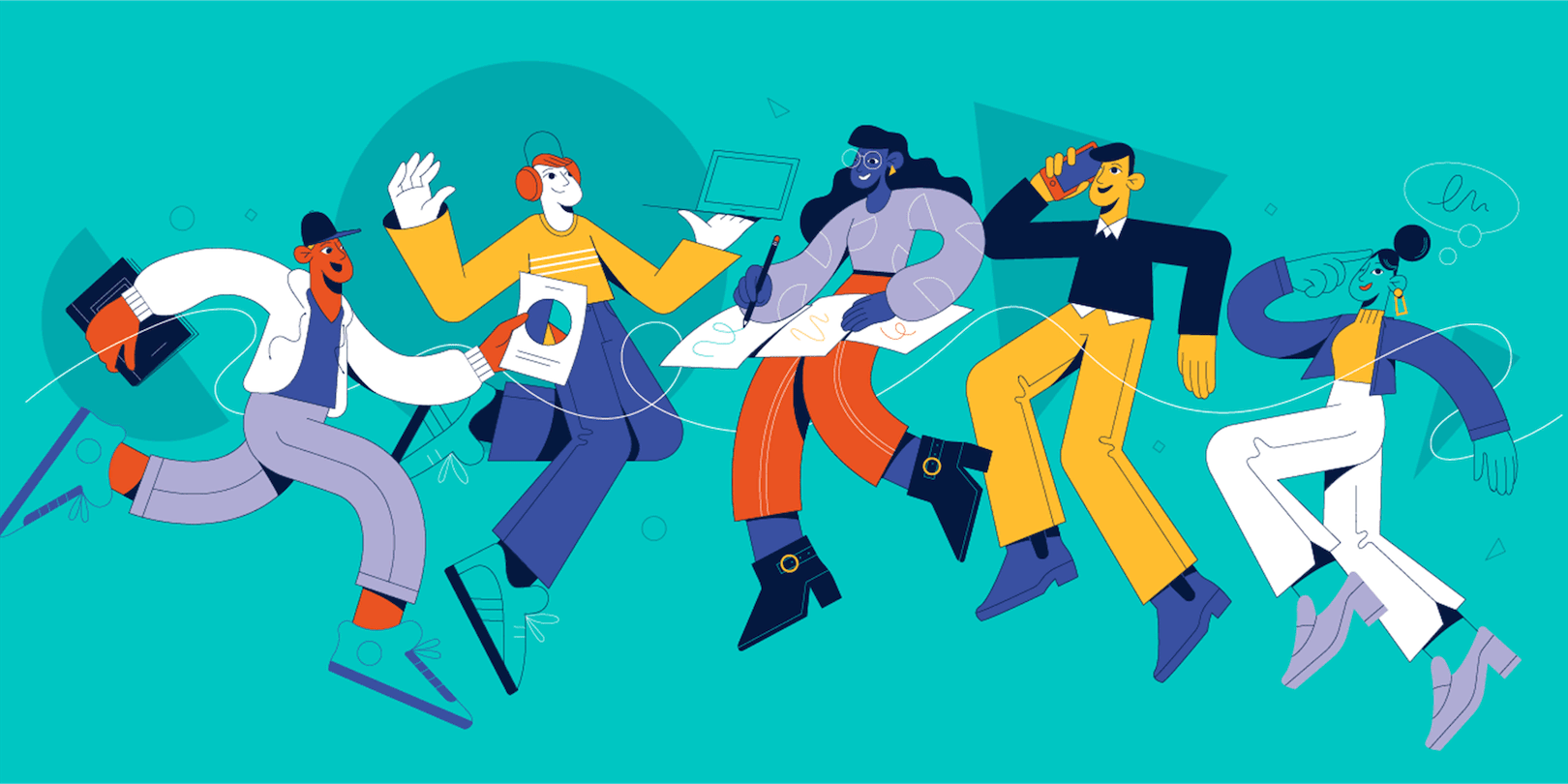 Illustration for animation image